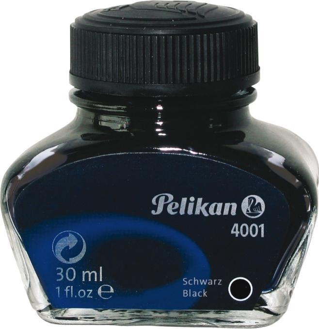 Produktbild Pelikan Tintenglas 4001 (Schwarz, 12 Stk.)