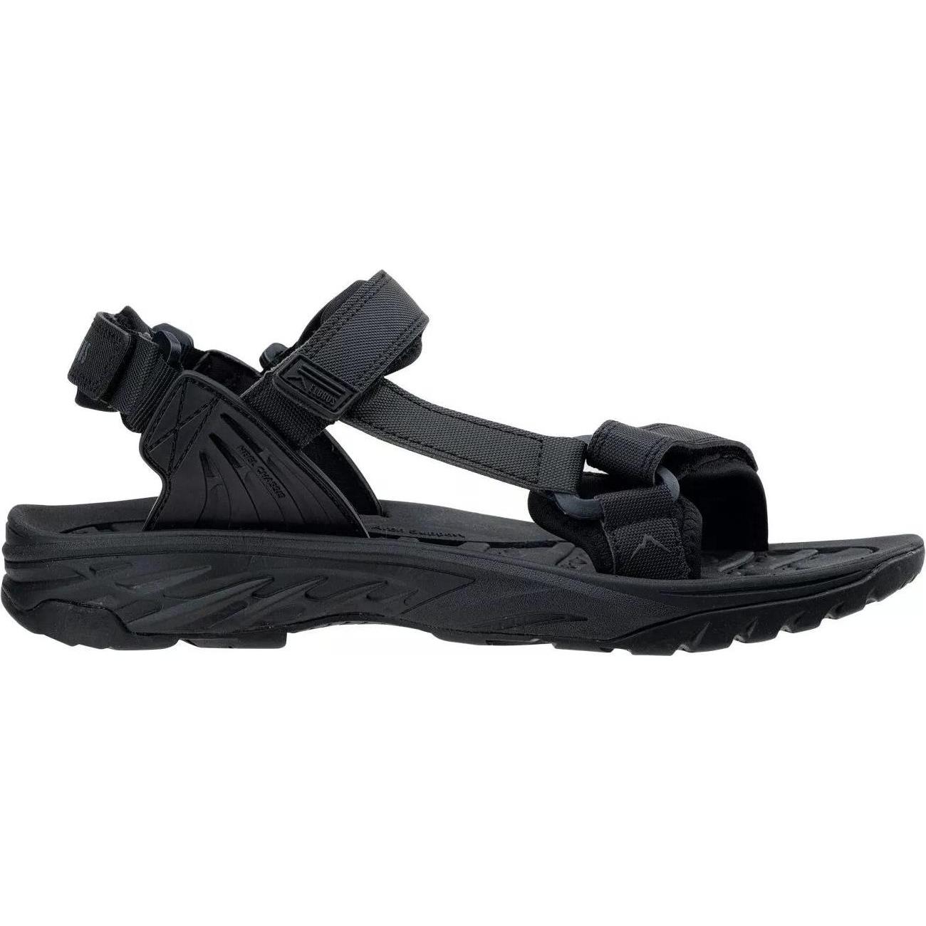 Elbrus, Herren, Sandalen, Herrensandale Wideres Schwarz/schwarz.43, Schwarz, (43)