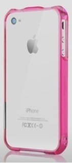Image du produit more. Color Gem Lucent Bumper pour iPhone 5/5S/SE Pink (Apple iPhone 5, Apple iPhone 5s, Apple iPhone SE)