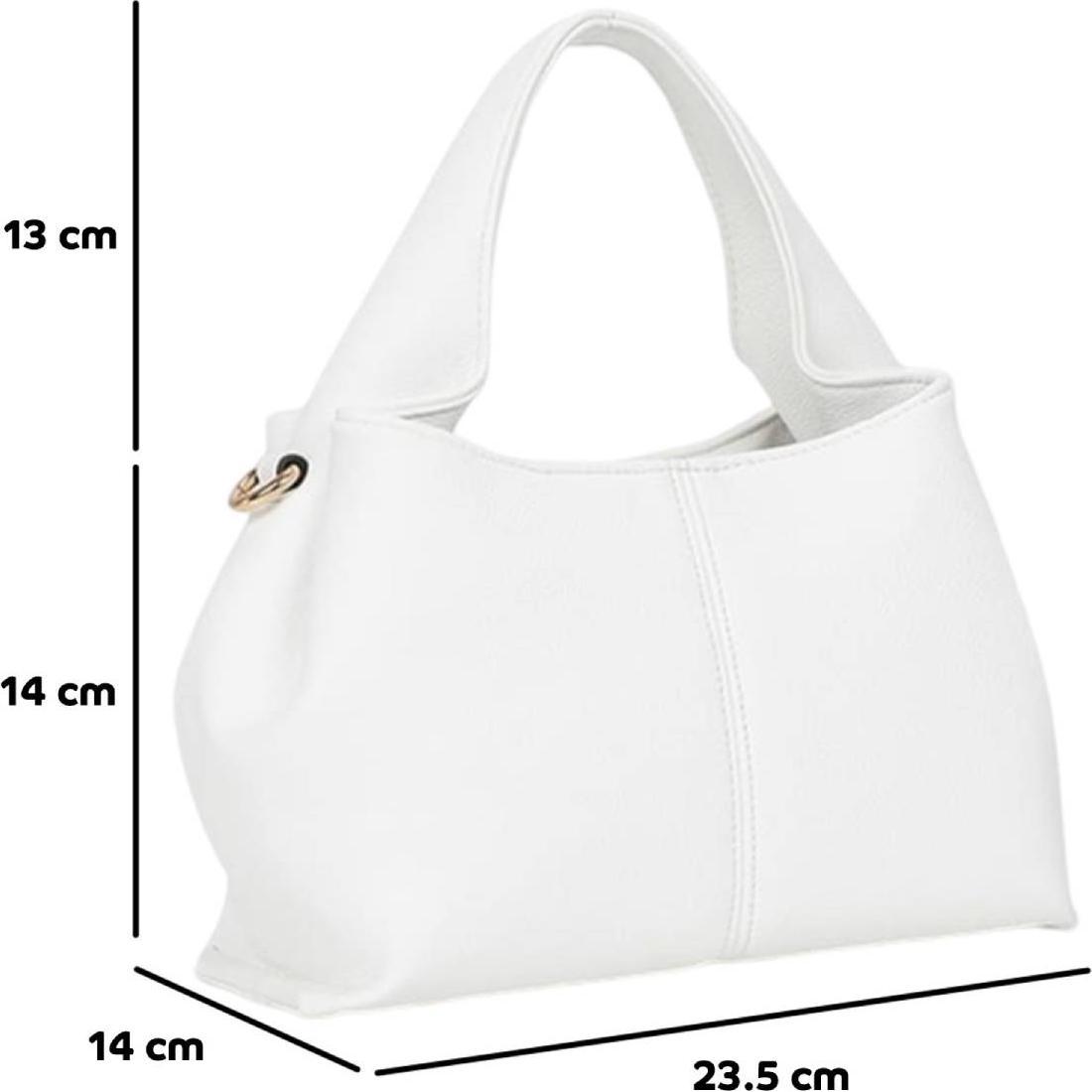 Gallantry, Tasche, HB-1963-2-WH Handtasche, Weiss