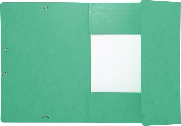 Image du produit Exacompta Chemise à élastique Presspan fermeture élastique vert (A4, 1x)