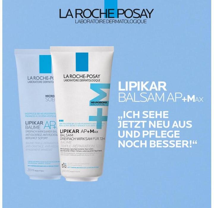 Produktbild La Roche Posay LIPIKAR Baume AP+M: Beruhigende Bodylotion für trockene und zu Neurodermitis neigende Haut (Körpercreme, 200 ml)
