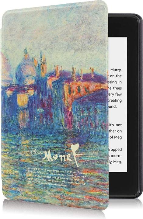 Actual product image Lobwerk Tablet sleeve for Amazon Kindle Paperwhite 2021 11th generation 6.8 inch slim case with stand