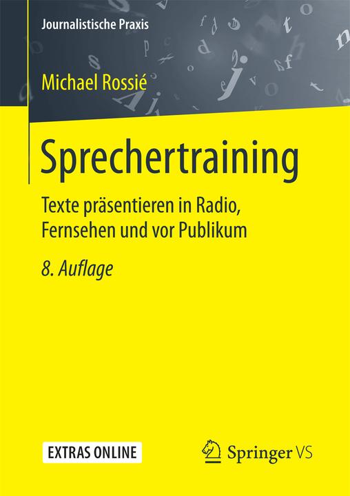 Produktbild Sprechertraining (Deutsch, Michael, Rossié, 2017)