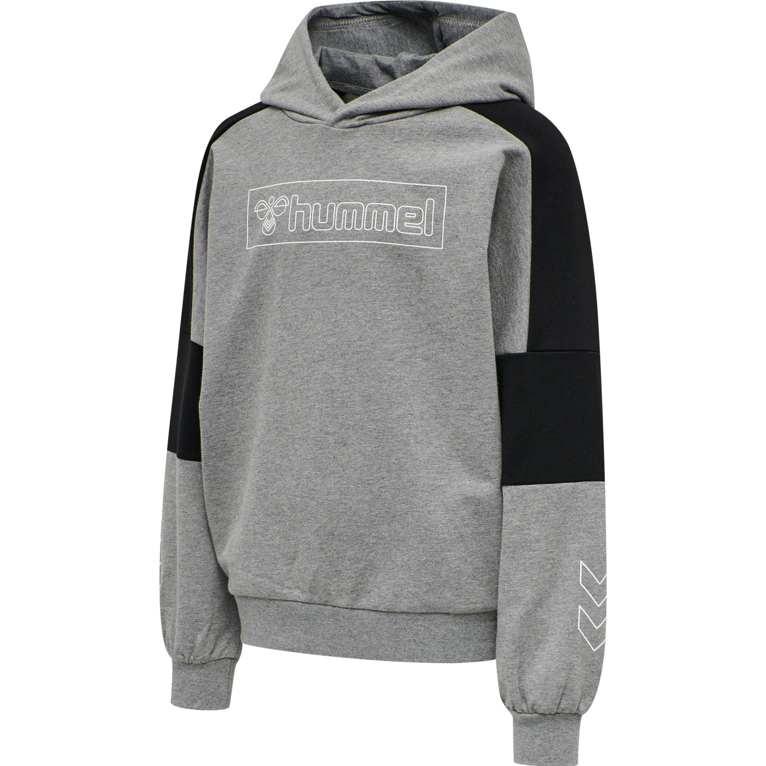 hummel, Mädchen, Pullover, Boxline Hoodie, Grau, (134)