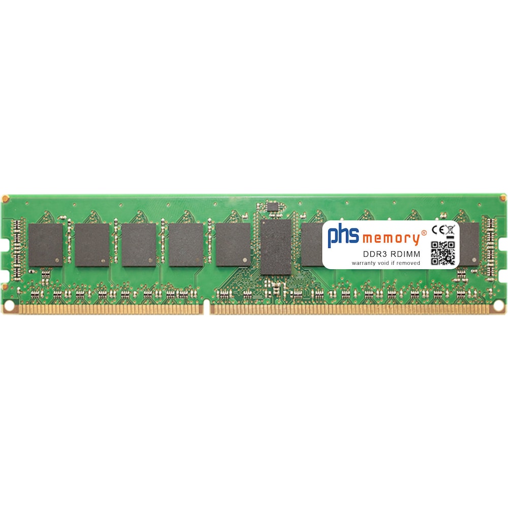 PHS-memory RAM passend für Asus Z9PA-D8/iKVM (Asus Z9PA-D8/iKVM, 1 x 8GB), RAM Modellspezifisch