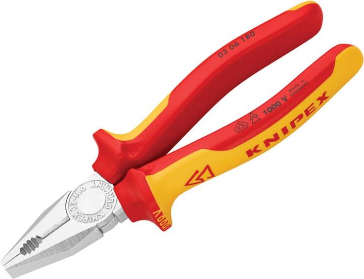 Actual product image Knipex Vde Combination Pliers (180 mm)