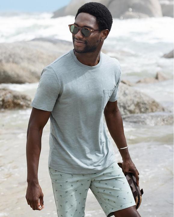 Produktbild La Redoute Collections T-Shirt mit rundem Ausschnitt (3XL)