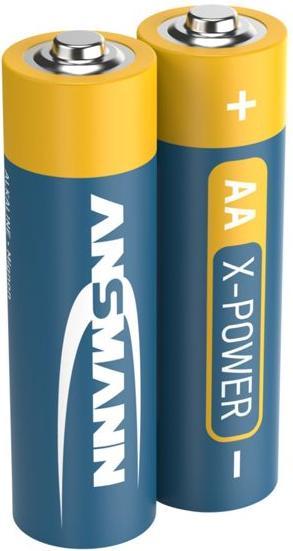 Produktbild Ansmann 1x2 Alkaline Mignon AA LR 6 X-Power (2 Stk., AA / LR6 / LR06 / Mignon / R6 / R14505)