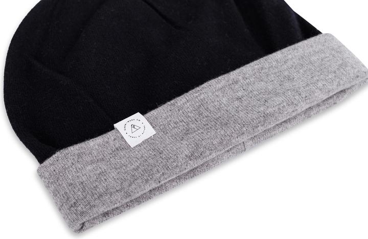 Produktbild Cash-Mere Kaschmir Wendebeanie (One Size)