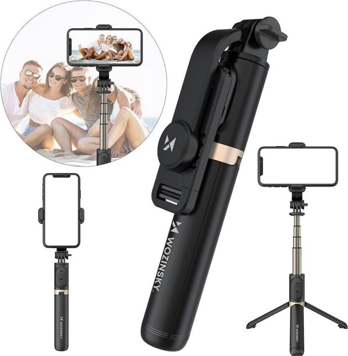 Produktbild Wozinsky Selfie Stick Stativ Teleskopstativ