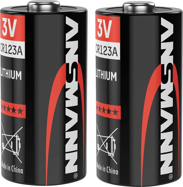 Actual product image Ansmann Lithium battery CR13 (1 pcs., RCR123A, 1375 mAh)