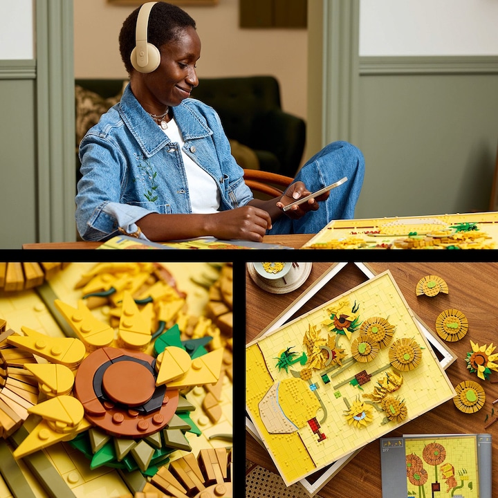 Immagine prodotto LEGO Vincent van Gogh - Girasoli (31215, LEGO DC, Set LEGO rari)