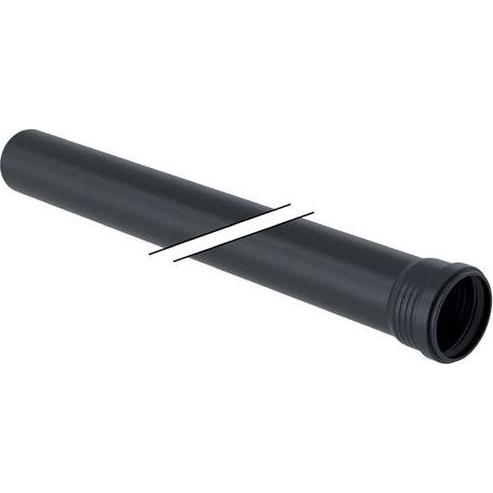 Geberit, Zubehör Sanitärinstallation, Silent-Pro Rohr mit Muffe d50mm L100cm