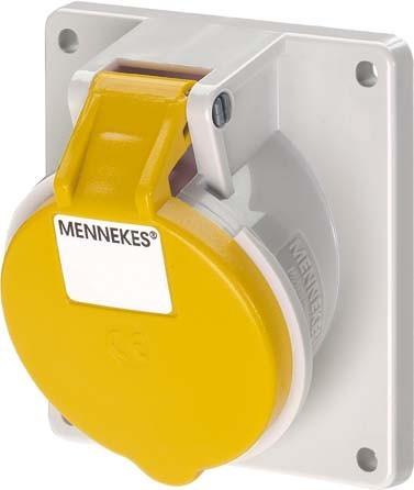 Produktbild Mennekes MEN 1733 32A3p 4H110V Anbaudose TwinCONTACT IP44