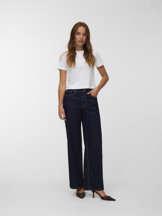 Actual product image Vero Moda VMLULLU Niedrige Taille Weiter Beinschnitt Jeans Weit geschnitten (W31/L34)