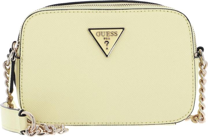 Immagine prodotto Guess Raten Sie der Umhängetasche Abendbeutel Noelle Crossbody Kamera Hellgelb hellgelb