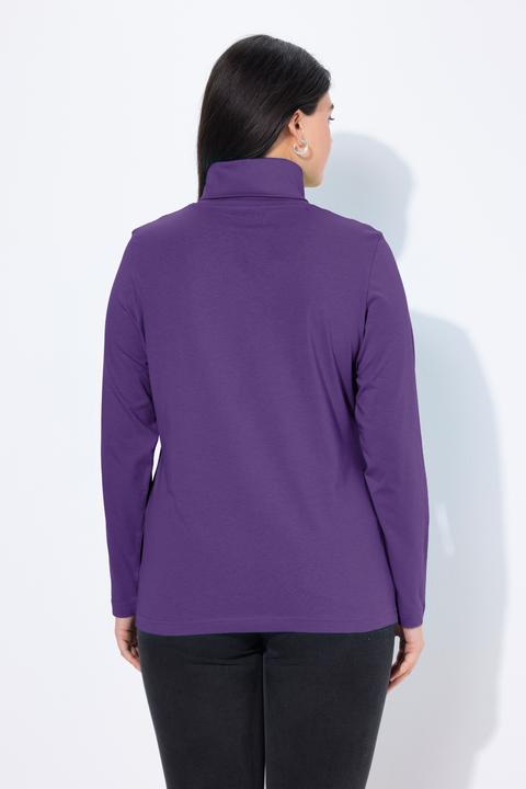 Produktbild Ulla Popken Shirt, Rollkragen, Slim, Langarm (58)