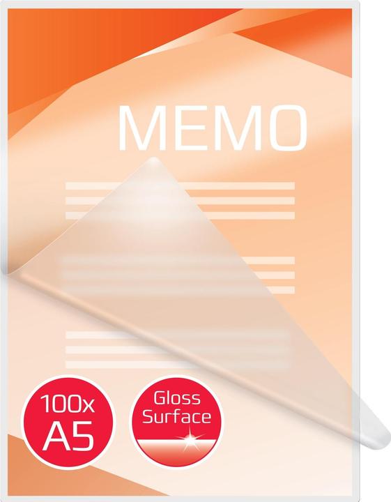 Image du produit GBC Feuille de plastification (A5, 100 pcs, 125 µm)