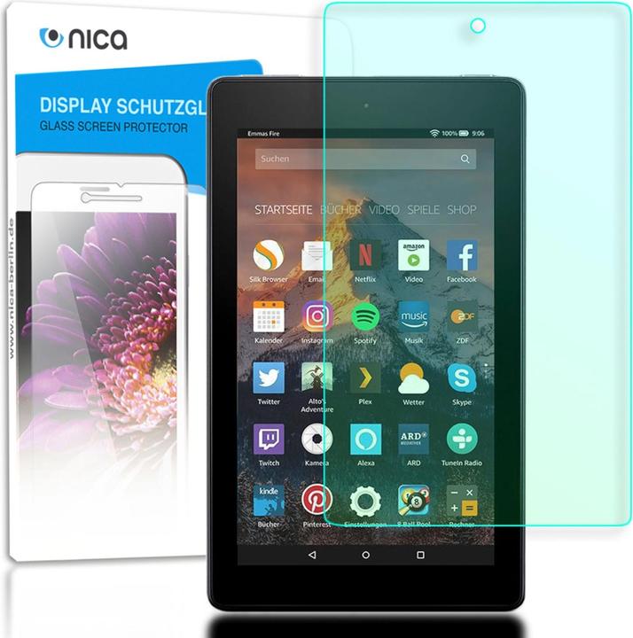 Produktbild Nalia Schutzglas (1 Stück, Fire HD 8)