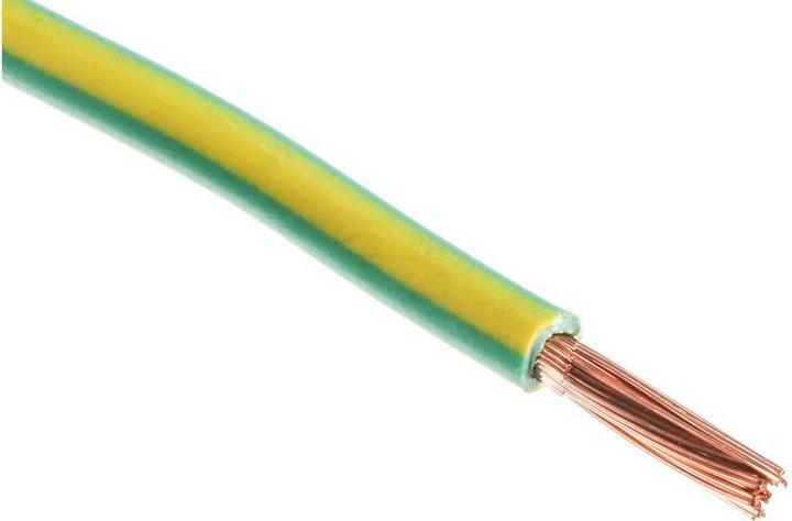Actual product image RS PRO Green/yellow tri-rated cable 4.0mm 100m (100 m)
