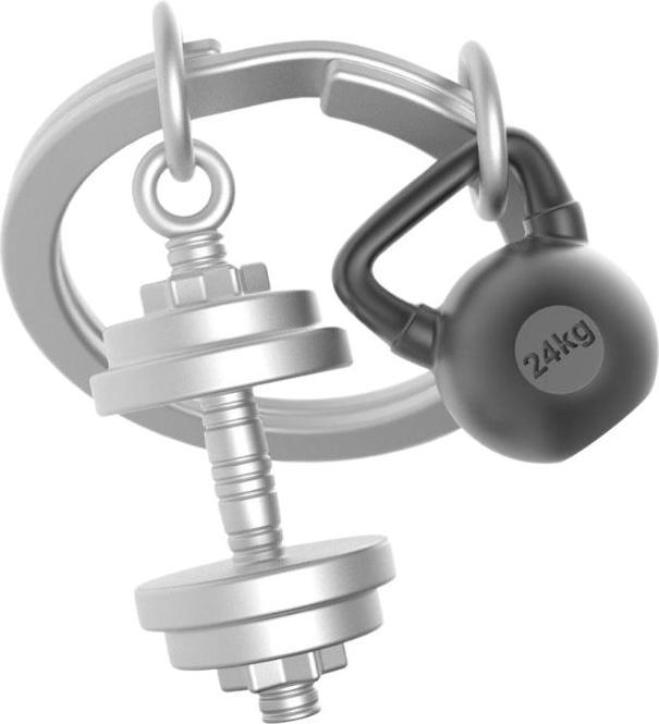 Actual product image MTM Gifts Gym key fob