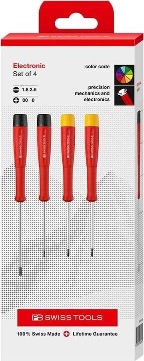 Produktbild PB Swiss Tools Schraubenziehersätze (Schlitzschrauben, Phillipps-Kreuzschlitz (PH))