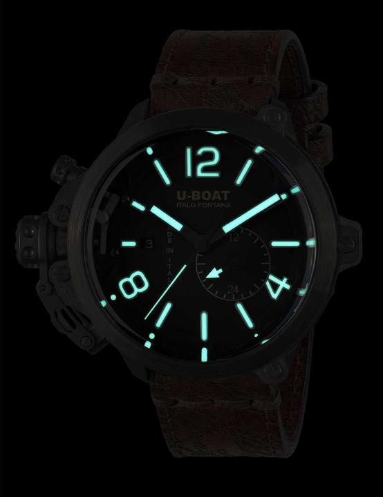 Produktbild U-Boat 8805 Capsule Titanium BK BE 50mm (Swiss Made)