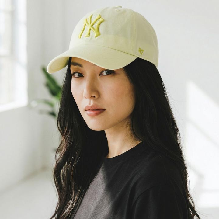 Produktbild 47 Brand Strapback Cap - Clean Up New York Yankees Hell Helb