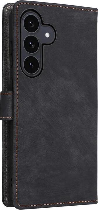 Actual product image Cover-Discount Galaxy S25 FE - Ledertasche mit RFID Blocker (Samsung Galaxy S25 FE)