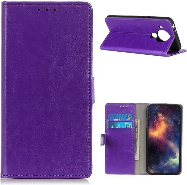 Actual product image MU Classic Crazy Horse Leather Bookcover Series (Nokia 5.4)