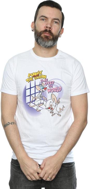 Produktbild Universal Textiles Pinky And The Brain Take Over The World TShirt (4XL)