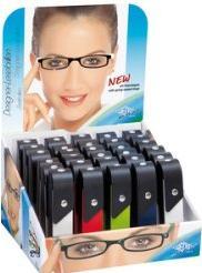 Actual product image Wedo Reading glasses, with spring clip, 30-piece display, assorted (+0.75, +1.25, +2.75, +3.25)