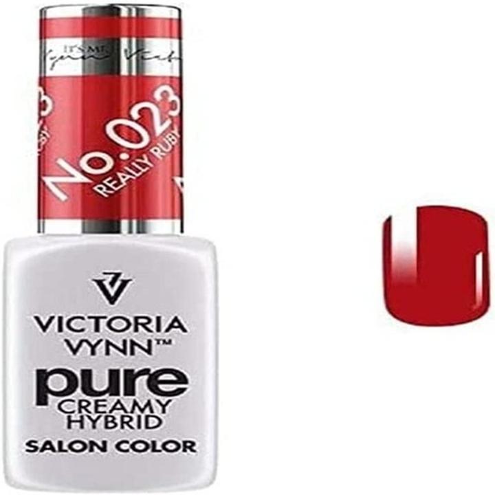Image du produit Visconti Di Modrone Victoria Vynn Pure Creamy Hybrid No. 023 Really Ruby (Really Ruby, Vernis à ongles effet gel)