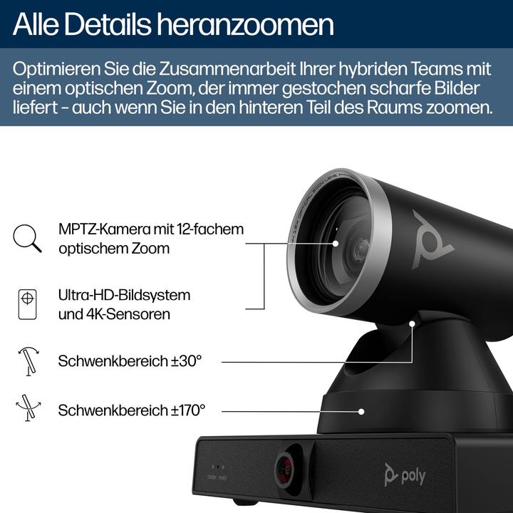Produktbild Poly Studio E60 4K MPTZ TAA No locliztn