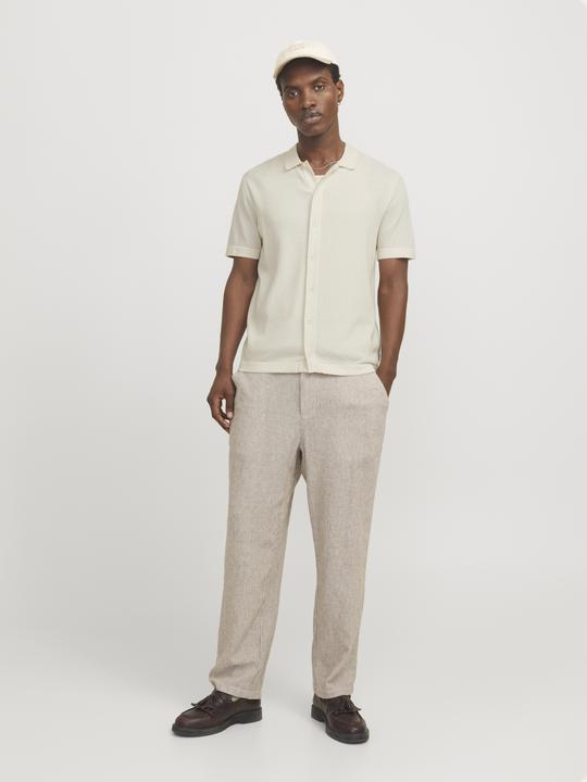 Actual product image Jack & Jones Jjeemil Knit Structure Shirt Ss Sn (XL)