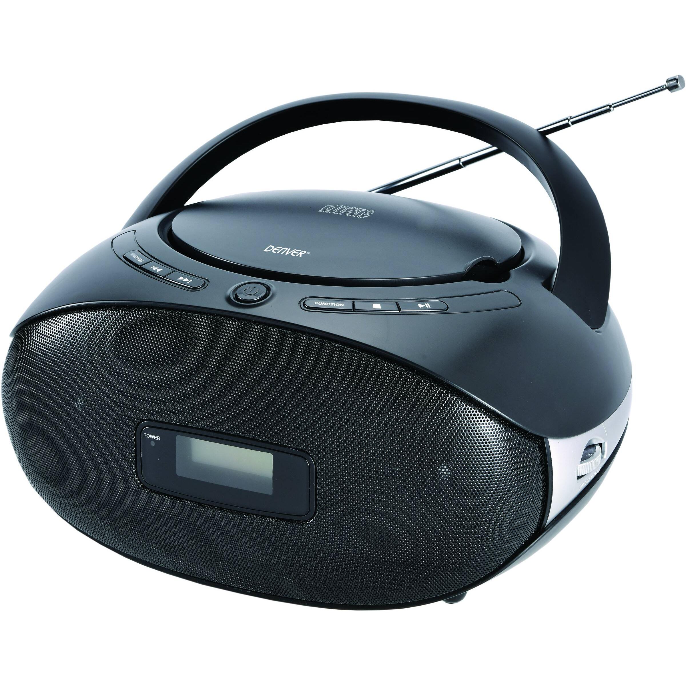 Denver TC-29 (FM), Radio, Schwarz, Silber