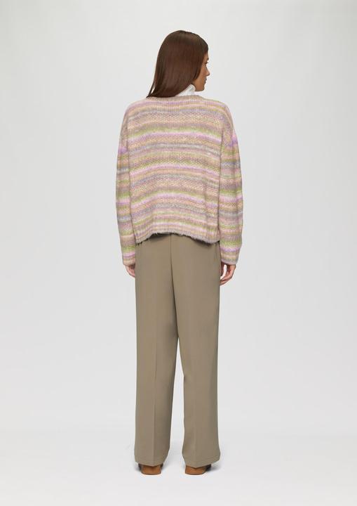 Immagine prodotto s.Oliver Strickpullover Ringel-Pullover im Boxy-Shape (40)