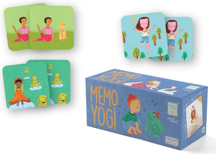 Yogi Fun Memo Yogi (English, German, French, Italian)