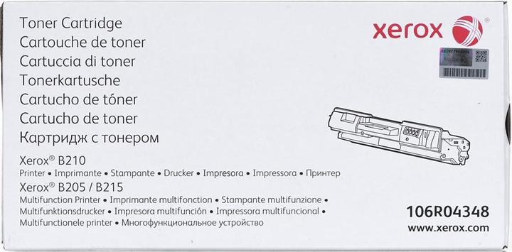 Nutritional values and ingredients Xerox 106R04348 toner 3,000 pages black B 205 (FC)