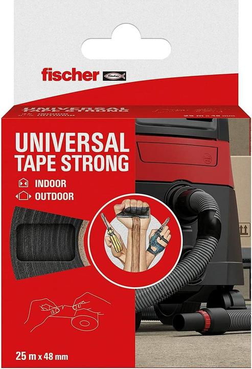 Image du produit Fischer GOW UniversalTapeStrong Gewebeband 25x50 (48 mm)
