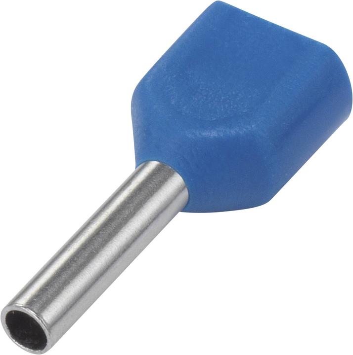 Tru Components Zwillingsaderendhülse, isoliert