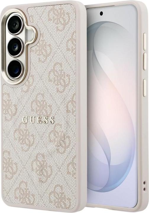 Produktbild Guess - 4G Embossed Ring MagSafe - Samsung Galaxy S26 - Pink (Samsung Galaxy S26)