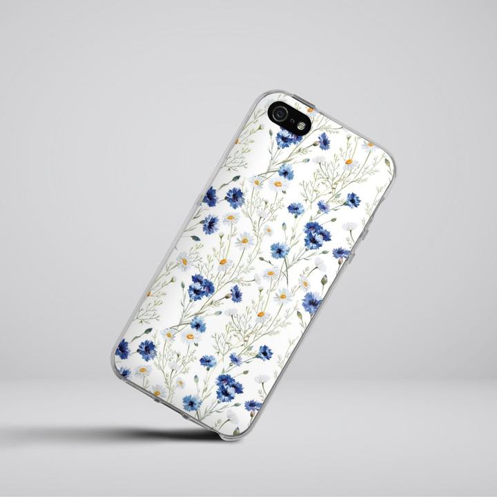 Produktbild DeinDesign Silikon Hülle für Apple iPhone 5 Handyhülle Case Smartphone Schutzhülle Blume Blumen Muster (Apple iPhone 5)
