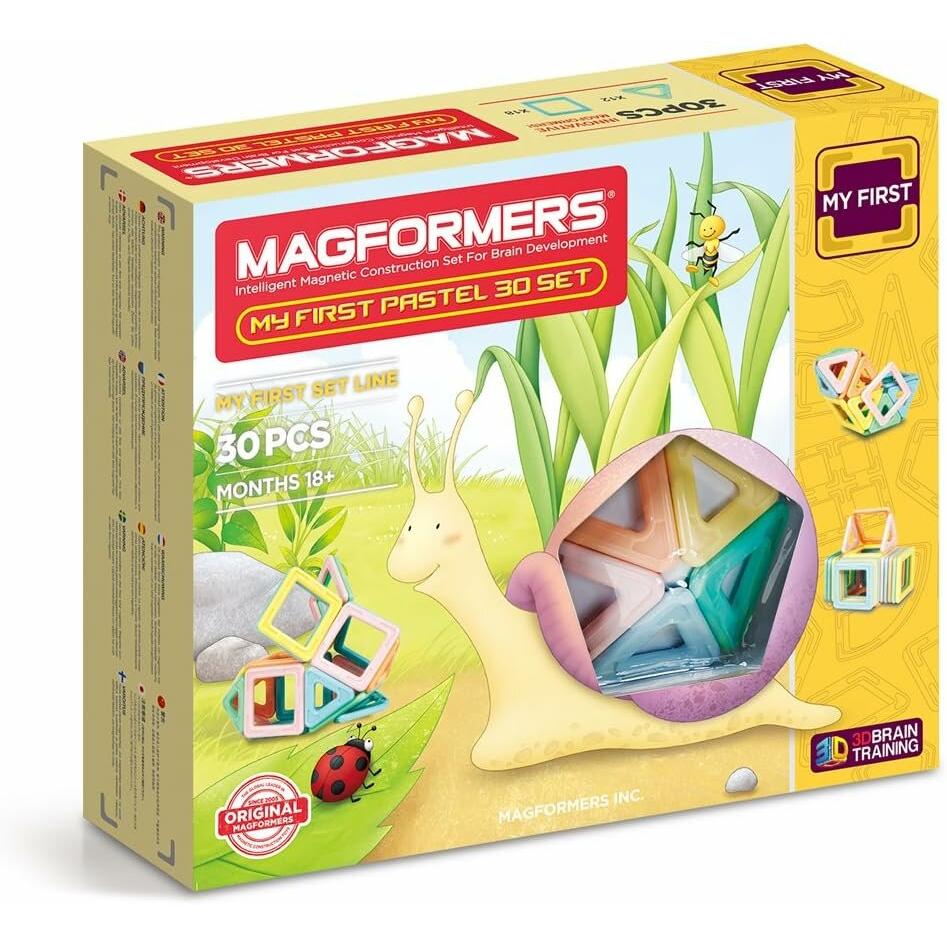 Thumbnail - Magformers My First Pastel 30PC Set rinkinys