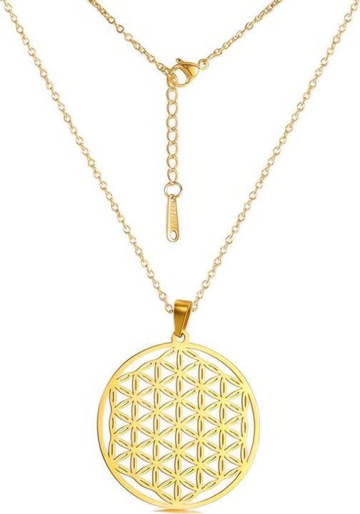 Immagine prodotto Perlstein Collana Fiore della vita (Metallo, 45 - 50 cm)