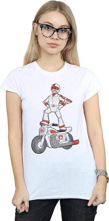 Actual product image Disney Womens/Ladies Toy Story 4 Duke Caboom Pose Cotton T-Shirt (XL)