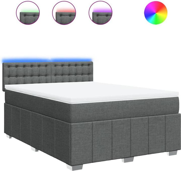 Actual product image vidaXL Boxspringbett (140 x 200 cm)