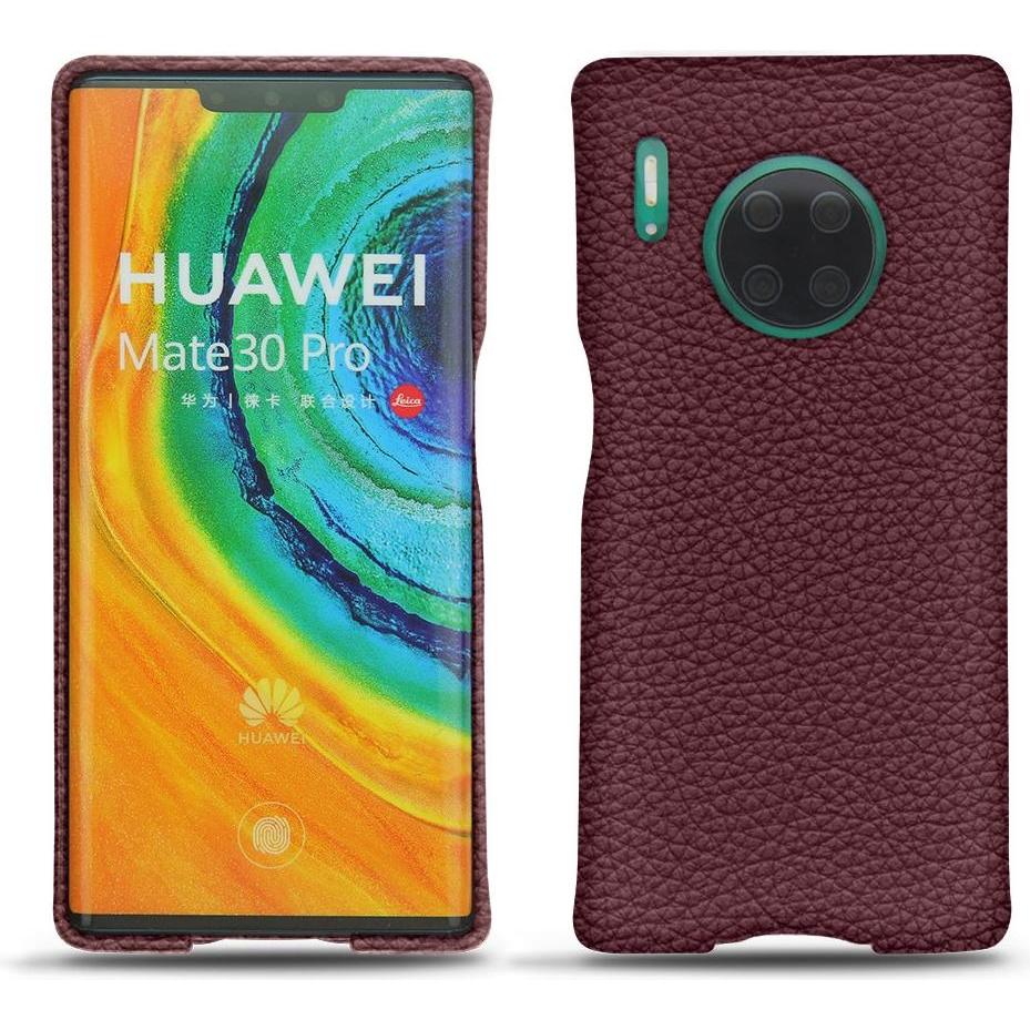 Thumbnail - Noreve Lederschutzhülle (Huawei Mate 30 Pro), Smartphone Hülle, Violett