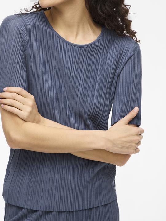 Actual product image Vila VIPLISA Plissiertes Oberteil mit kurzen Ärmeln (M)